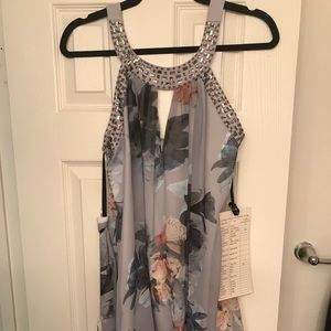 Spring floral dress